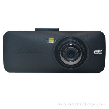 1,080P Car rear view dash camera with 150 degrees wide angle, built-in G-sensor